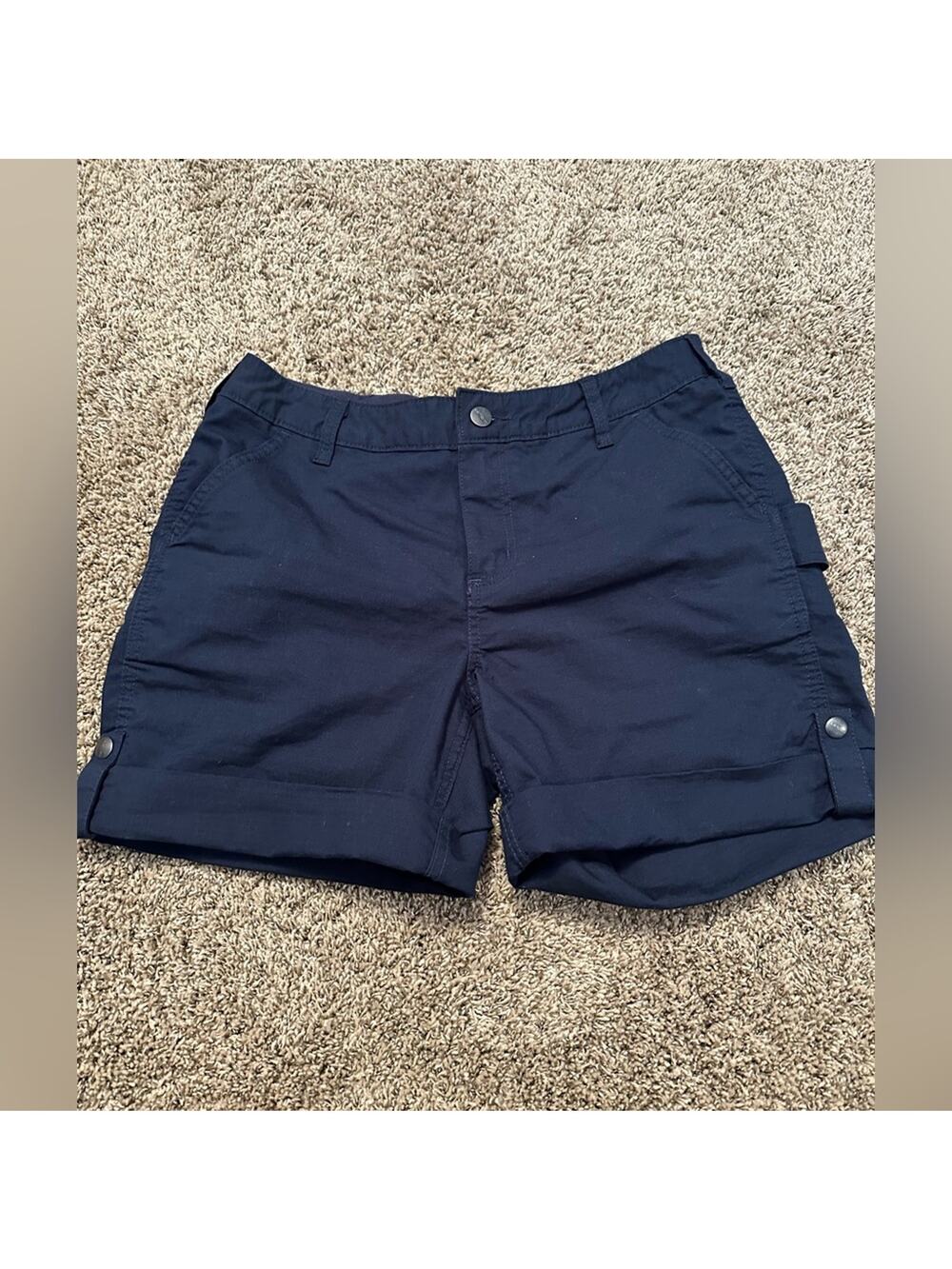 Women’s Carhart Size 10 Navy Cargo Shorts